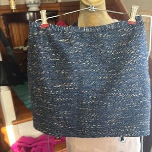 Madewell Blue and White Women's Skirt